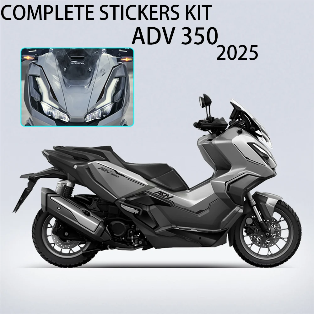 

Аксессуары для HONDA ADV 350 2025 ADV 350, декоративные наклейки для мотоциклов ADV 350, полная графическая наклейка, полный комплект наклеек