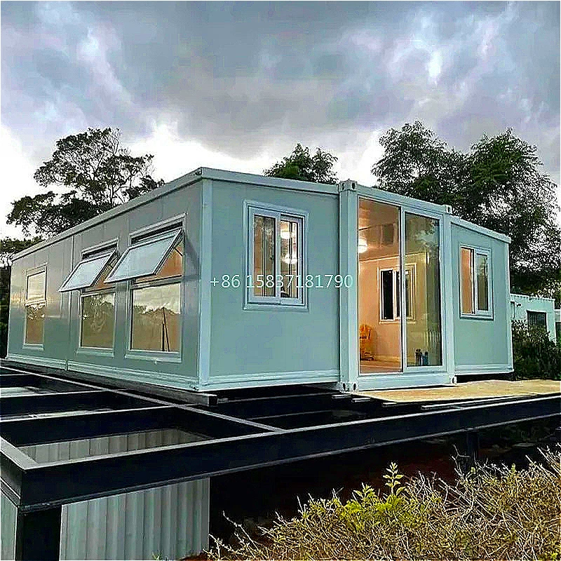 20ft 40ft Expandable Container House Australia Folding House Modern Design Tiny Home Container Villa Prefab Container House