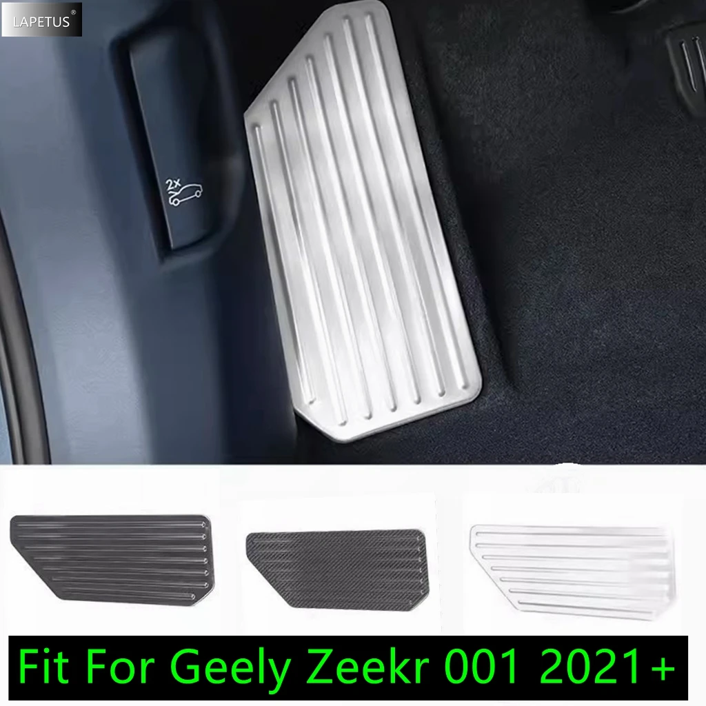 

Stainless Steel Car Rest Foot Pedal Pads Cover Trim Accessories For Geely Zeekr 001 2021 2022 2023 Protection Anti Kick Decor