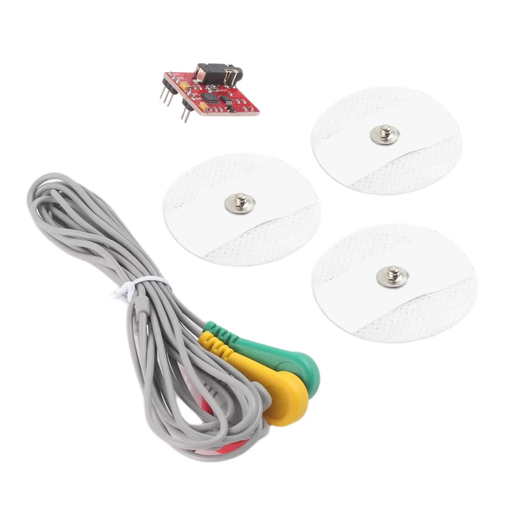 fitfit Muscle Signal Sensor Kit Measures Muscle Activity, Controller EMG Electromyography Raw Signal Acquisition Sensor Module