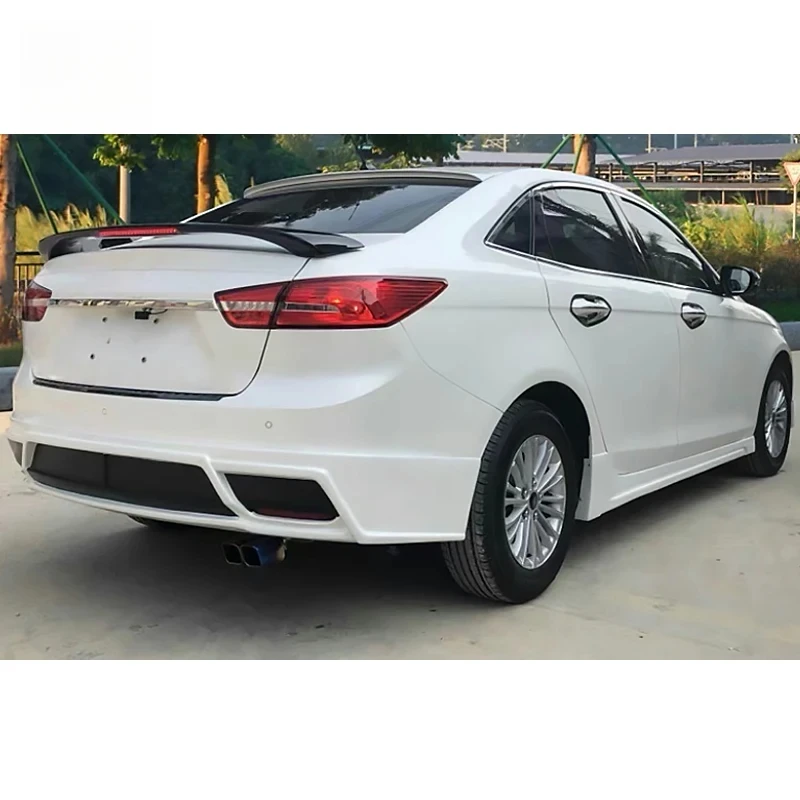 

For Escort 2015-2017 Front Lip Rear Lip Side Skirt High Quality ABS Material Factory Outlet