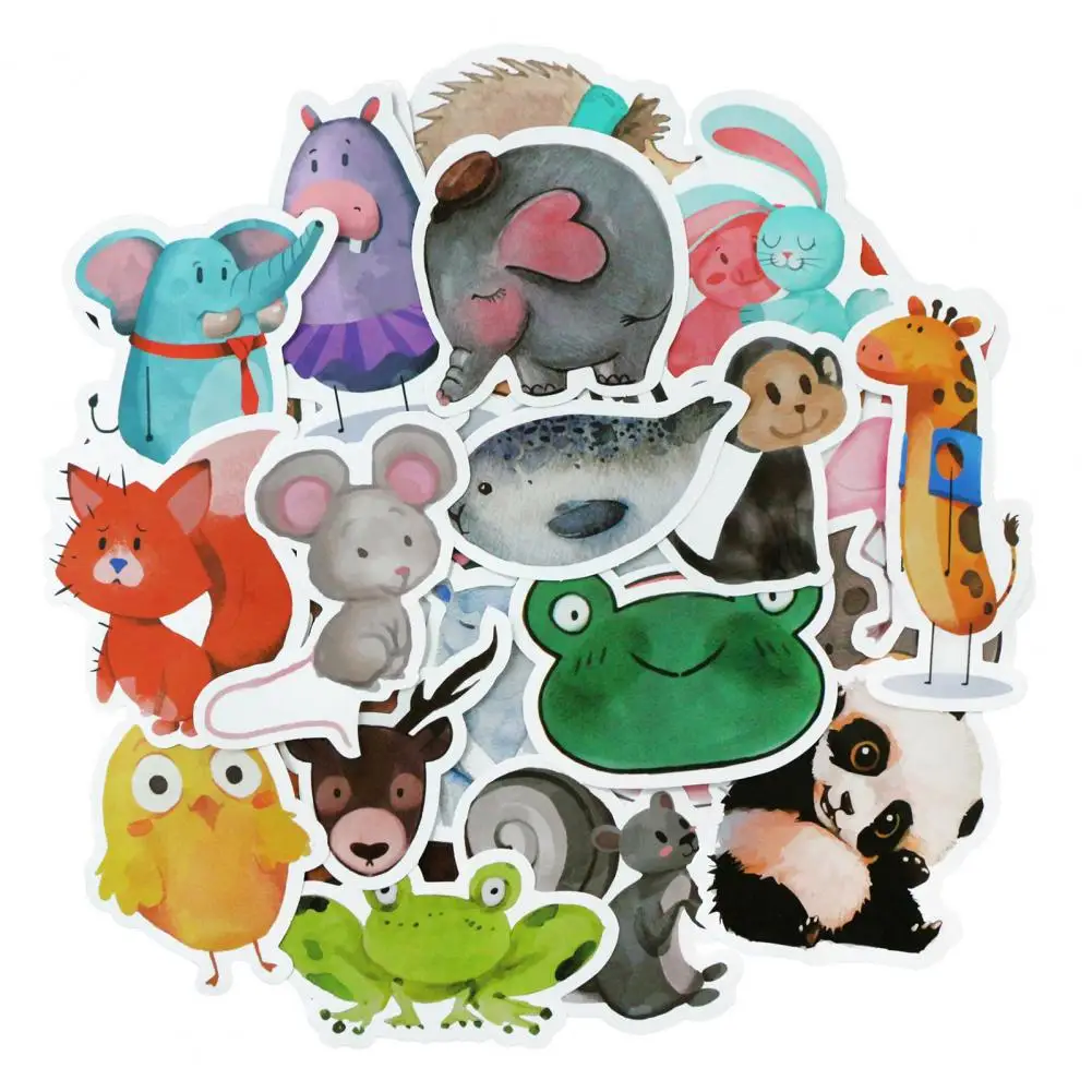 80pcs落書きステッカーかわいいクールスタイルのシームレスなステッカー防水多目的紙ステッカー