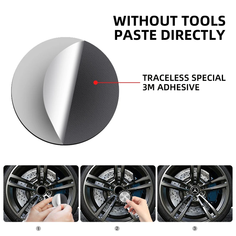 4Pc 56mm/65mm Car Wheel Center Hub Cap Auto Rim Covers For Mercedes Benz C180 C200 C260 C300 W108 W124 W126 W140 W168 W169 W176