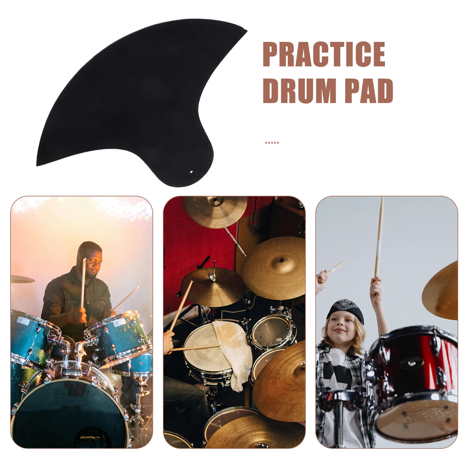 وسادة الصنج كتم الطبل المطاطي ممارسة الطبول أدوات قرع الطبول