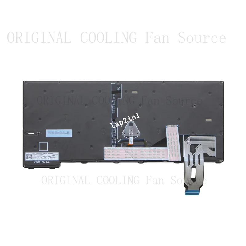 R+  FOR Lenovo Thinkpad L14 Gen 5, T14 Gen 5, P14s Gen 5 UK Backlit Keyboard 5N21M38344