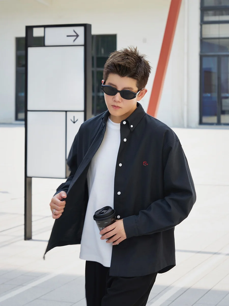 

Повседневная ткань Ox Bla irt с вышивкой, свободная длинная свеч, удобная дышащая женская одежда премиум-класса для поездок на работу и ...