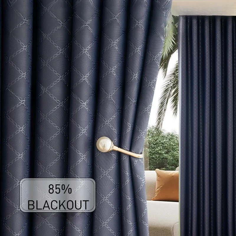 Height Made 75% Blackout Living Room Curtains Bedroom High Ceiling Curtains