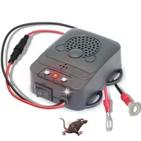 Car Mounted Rodent Repellent Ultrasonic Animal Repellent Engine Compartment Ultrasonic Square Electronic Rodent Repellent