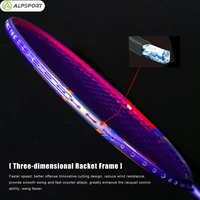 Alp GJ 10U Ultralight 52g T800 Bow And Arrow Badminton Racket Authentic Tensile Force 13kg Outdoor Sports Carbon Fiber Titanium 2