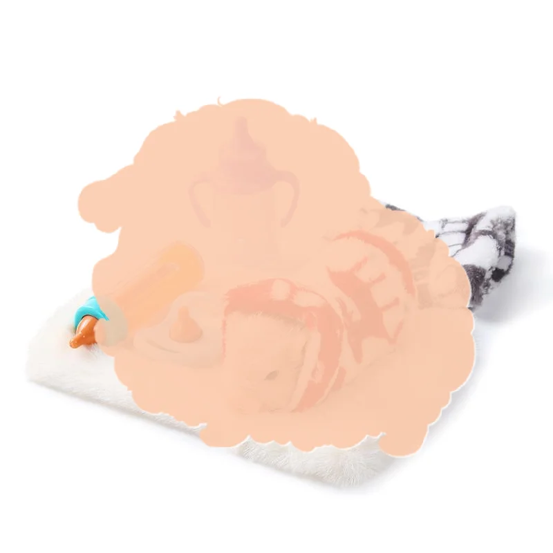 

1 Set Decompression Toy Silicone Piglet Soft Cute Mini Realistic Animals With Accessories Lifelike Newborn Pig Doll Gift