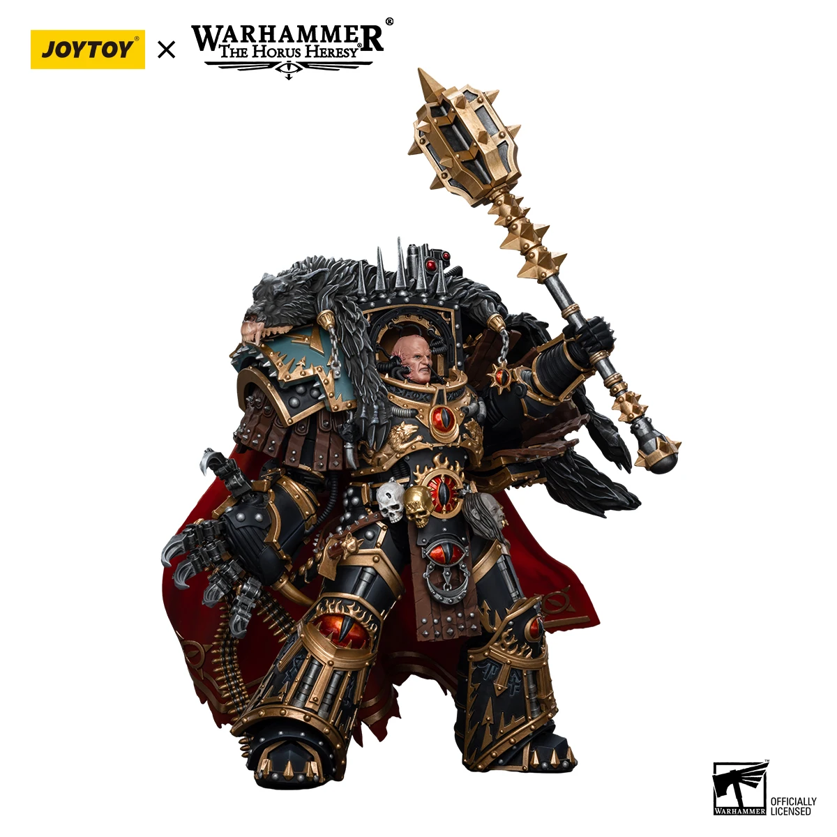 [IN STOCK]JOYTOY Warhammer 40K 1/18 Action Figure Sons of Horus Warmaster Horus Anime Model view 6
