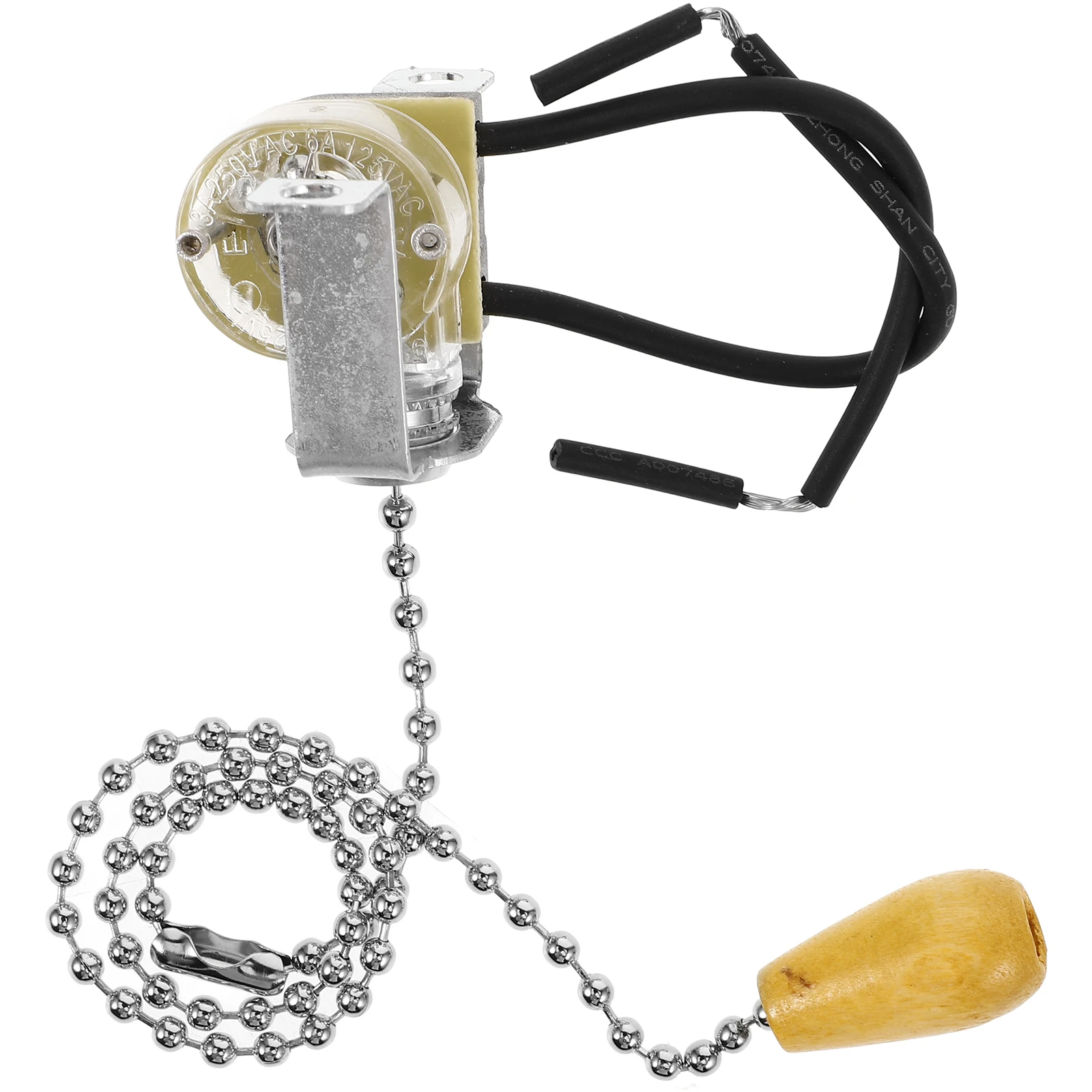 

Lamp Chain Sturdy Replacement For Table Lamp Pendant Wall Light Durable Insulated Switch Part Pull Cord Socket Silent