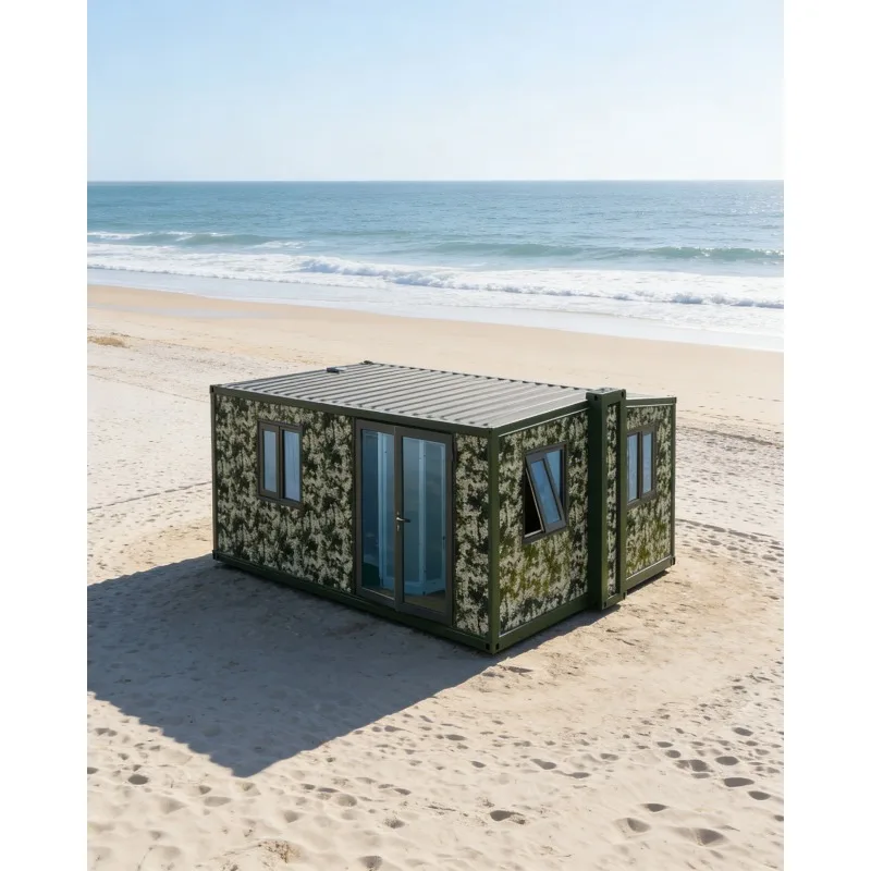 20ft Foldable Container House Factory Price Custom Layout Prefab Home for Bulk Order