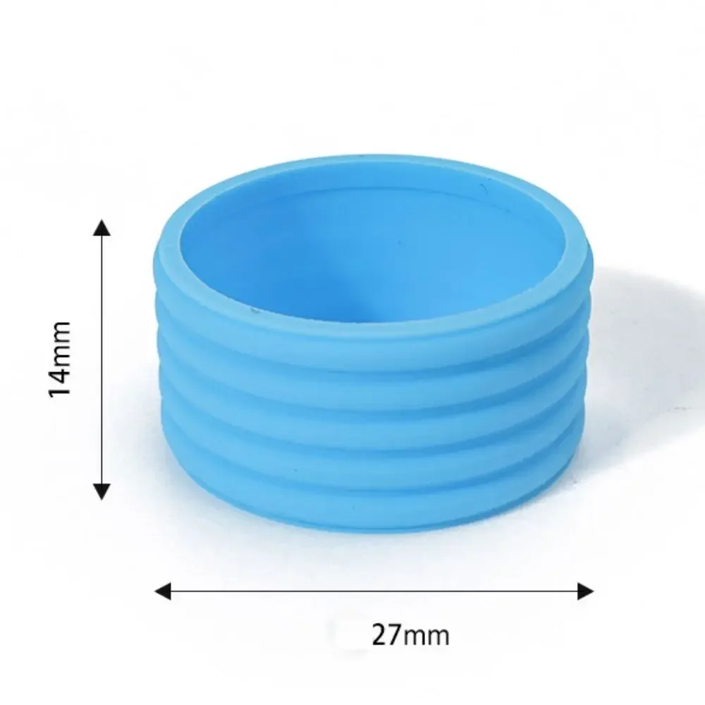 Silicone Tennis Racket Grip Stretchy Sweat-absorbing Rubber Tennis Racket Grip Fixed Stretchable