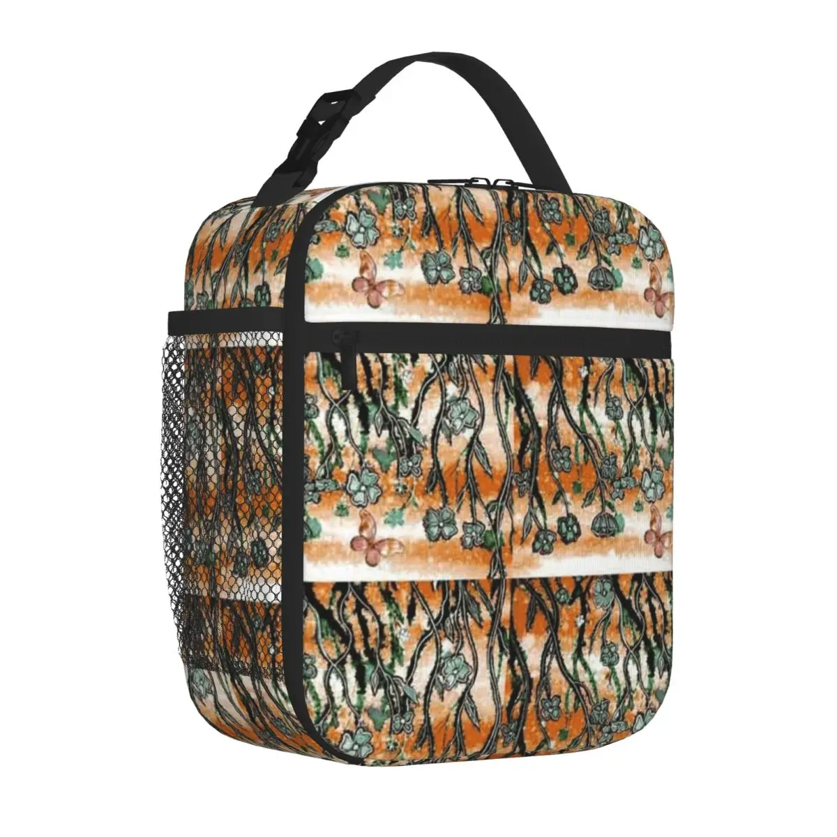 Bestselling Nature S Garden Boho Thermal Food Carrier Business Commute Kids Lunch Bag