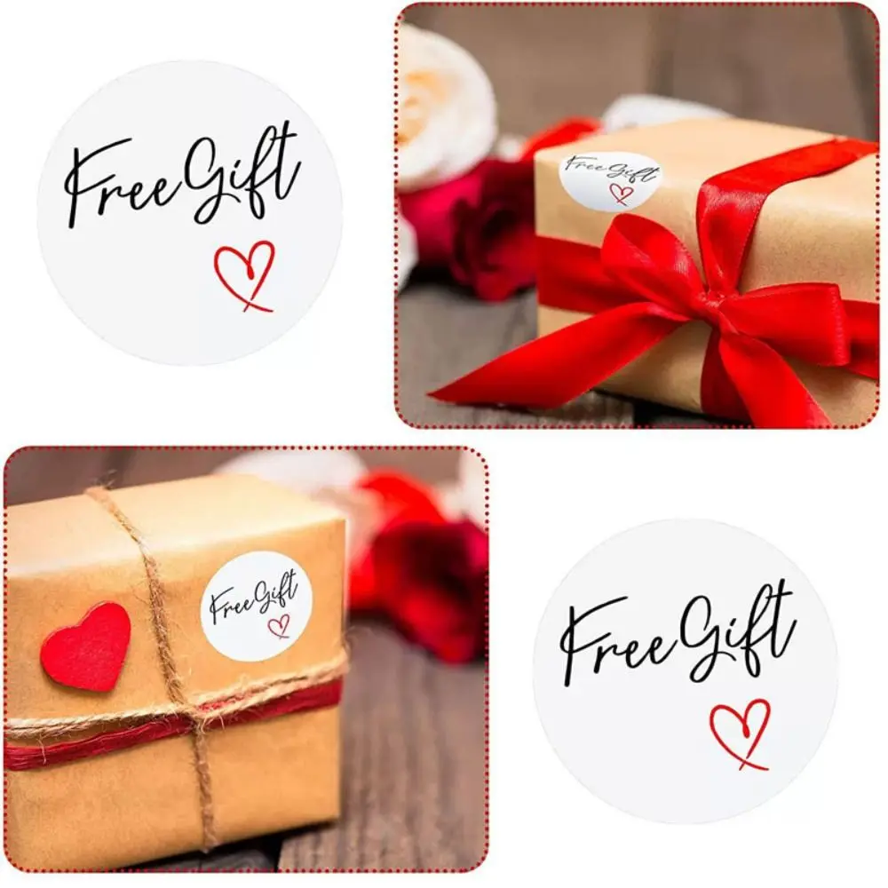 500 Stuks/Rol Multicolor Cadeau Labels Rond Stationaire Benodigdheden Pakket Decor Sticker 1 Inch Zelfklevende Afdichting Sticker