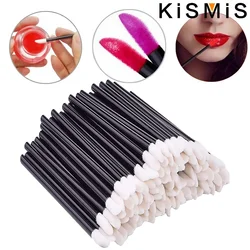 50PCS Disposable Lip Brush Women Accessories Wholesale Lipstick Gloss Wands Applicator Perfect Best Makeup Hitting Cotton Brush