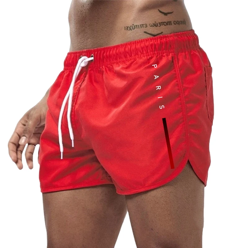 2025 Neuerscheinung Herren Boardshorts Sommer Casual Sport Sexy Strandshorts Tägliche Fitness Lauf- Surf- und Radshorts – Detail 10
