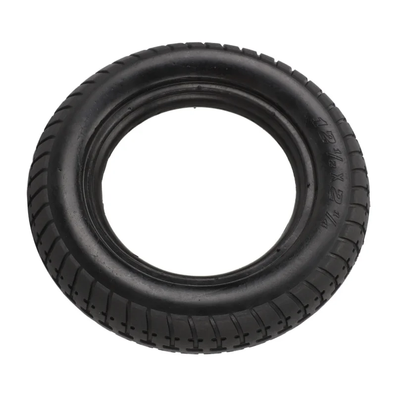 

Electric Scooter Tire Puncture Proof Wear Resistant Rubber 12 1/2X2 1/4 Scooter 12in Solid Wheel Replacement