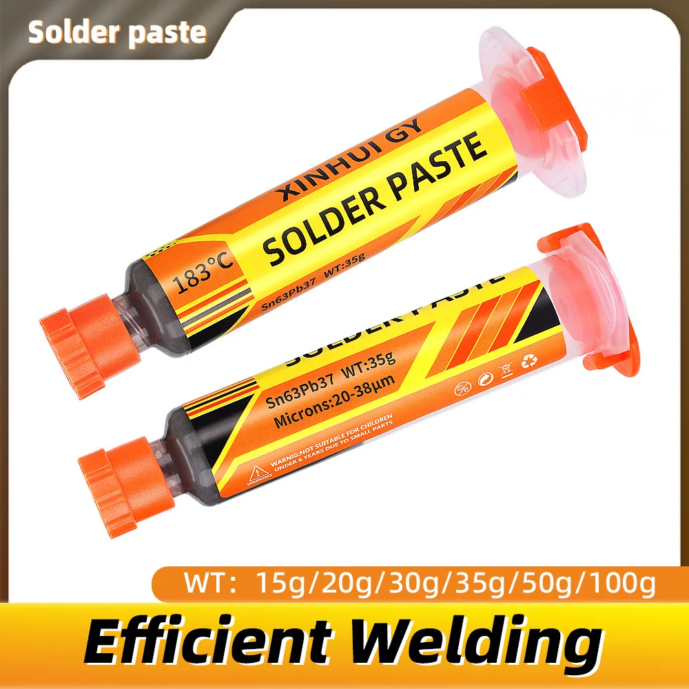 183℃ Solder Paste Reliable Soldering  Bright Weld Joints Sn63Pb37
