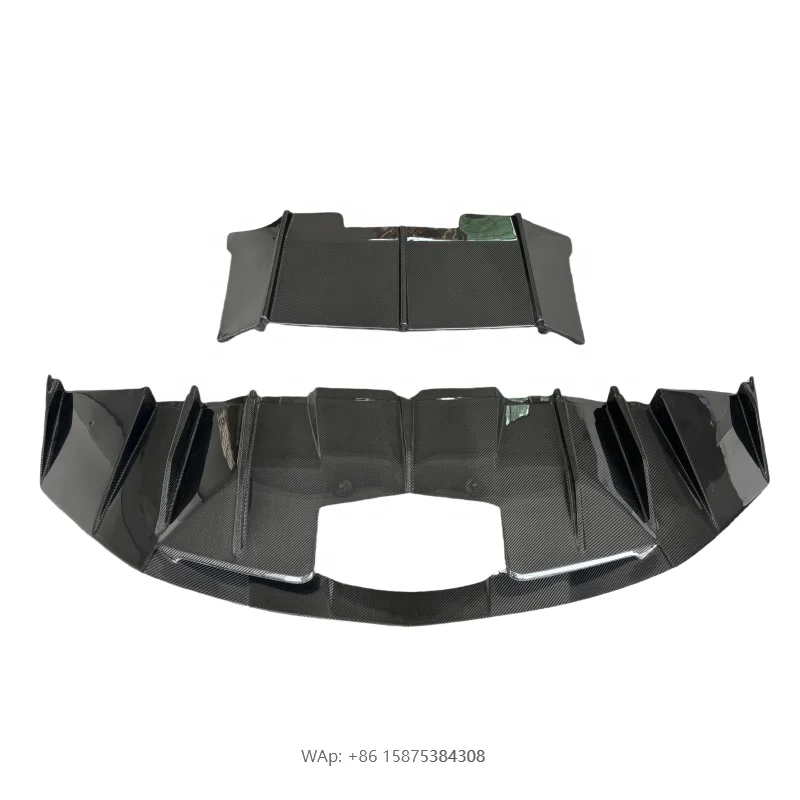 

DMC Style Carbon Fiber Rear Diffuser Car Body Kit for Aventador LP700 LP720 Carbon Fiber Rear Lip Bodykit