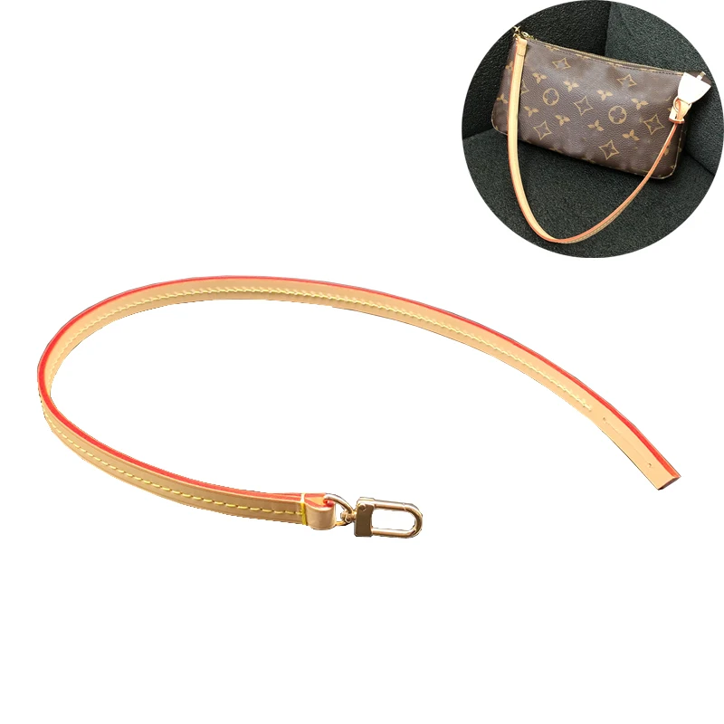 Genuine Leather Bag Strap For LV Crossbody Shoulder Handbag Bag Accessories Bag Transformation Adjustable