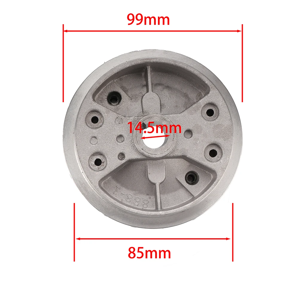 Motorcycle Gasoline Engine Magnetic Flywheel For 2 Stroke 47cc 49cc Mini Pocket Dirt Bike ATV Quad Start Starter Accessories