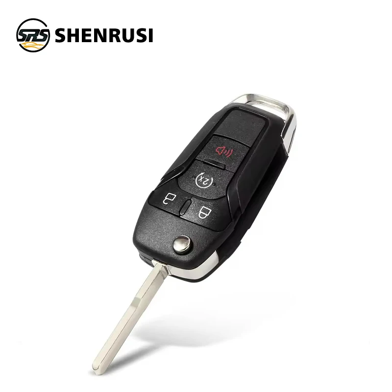 

YONSEN Remote Car Key Shell Case For Ford F150 F250 F350 Explorer Ranger KA Fiesta Mondeo Focus Kuga Escort Fob 2/3/4 Buttons