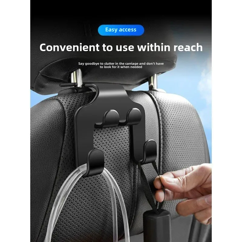 

Car multifunctional phone holder hook, creative multifunctional storage hook for the backrest of the rear seat in the car