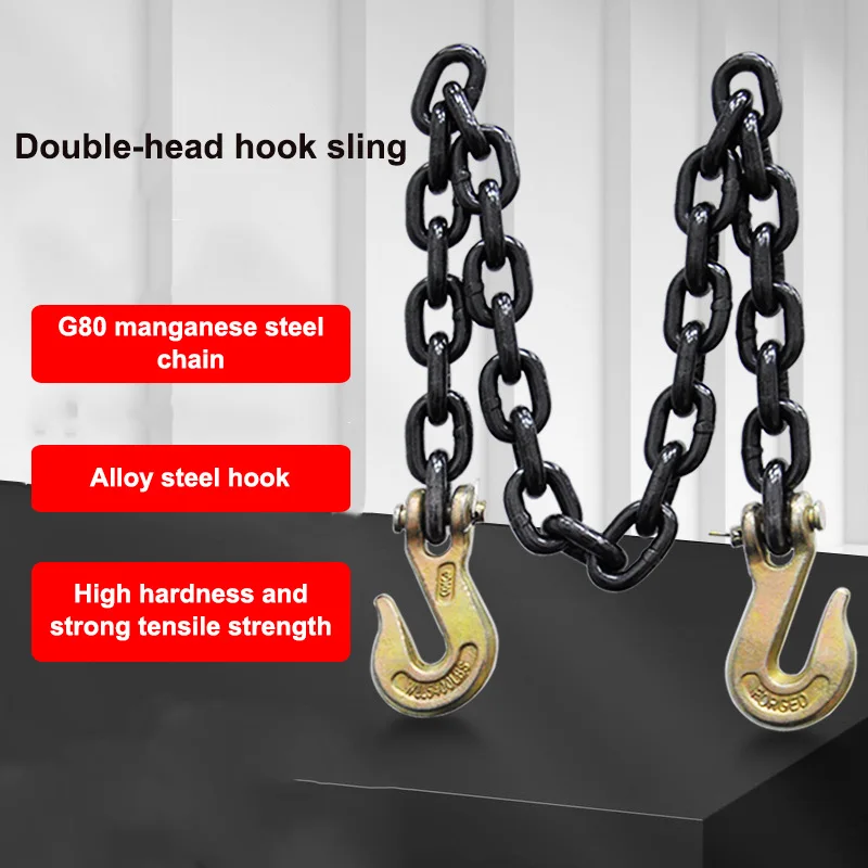Лидер продаж, 1/2 дюйма, тяжелая стальная буксирная цепь G80, 8 мм, сплав и железо, сварная транспортировочная цепь с оцинкованной отделкой Лидер продаж, 1/2 дюйма, тяжелая стальная буксирная цепь G80, 8 мм, сплав и железо, сварная транспортировочная цепь с оцинкованной отделкой