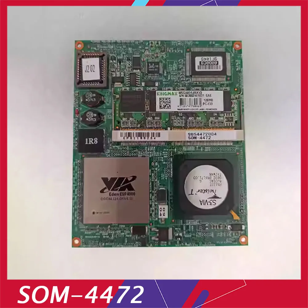 Industrial Control Embedded Motherboard For Advantech SOM-ETX SOM-4472 REV.A2 J2.02