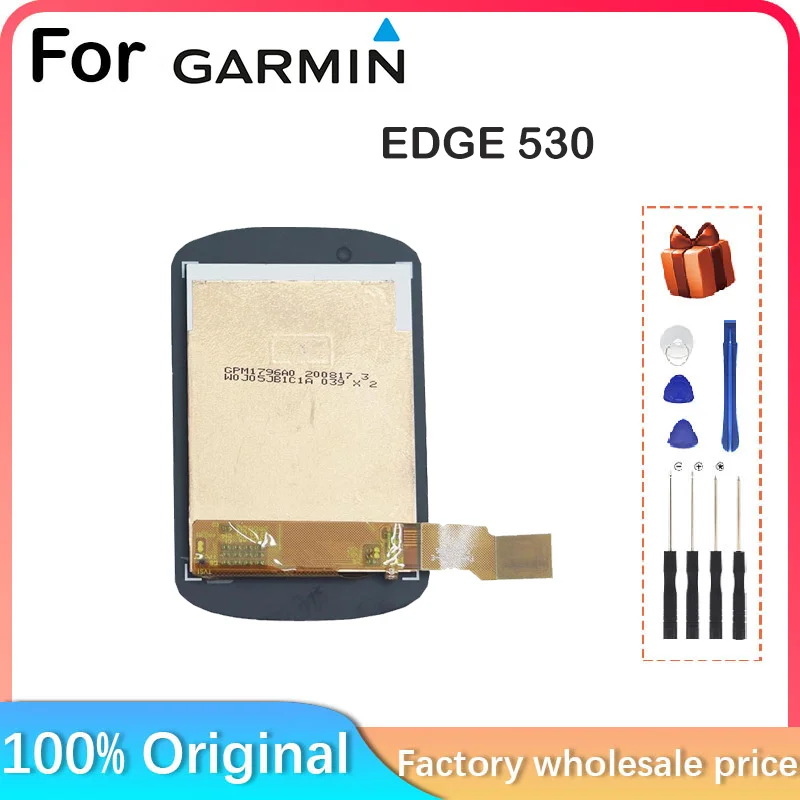 Dla Garmin Edge 530 GPS Komputer rowerowy Wymiana ekranu LCD Naprawa