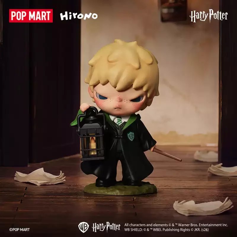 Echte Pop Mart Hirono × Harry Potter Serie Figuren Blind Box Sammlerstück Filmmodell Ornament Mystery Box Spielzeug Geburtstagsgeschenk