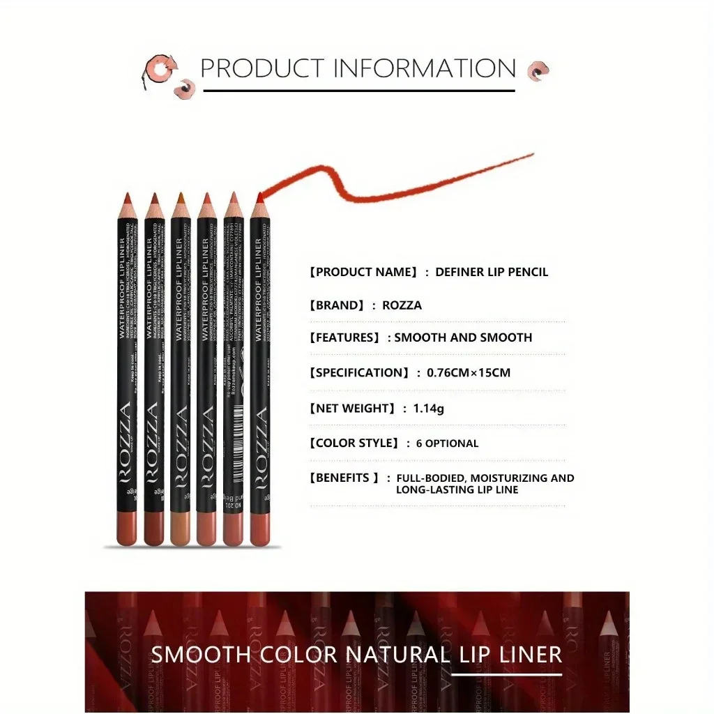 مجموعة أقلام تحديد الشفاه المخملية مكونة من 3 قطع، أحمر شفاه مقاوم للماء يدوم طويلاً، لمستحضرات التجميل غير اللامعة