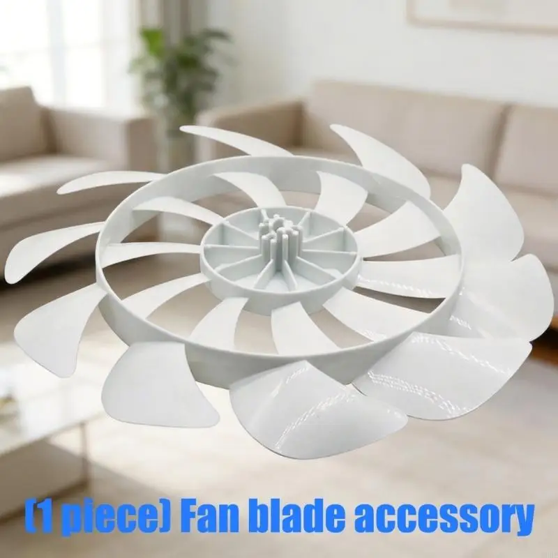 Replacement fan blade for household white plastic part for upkeep