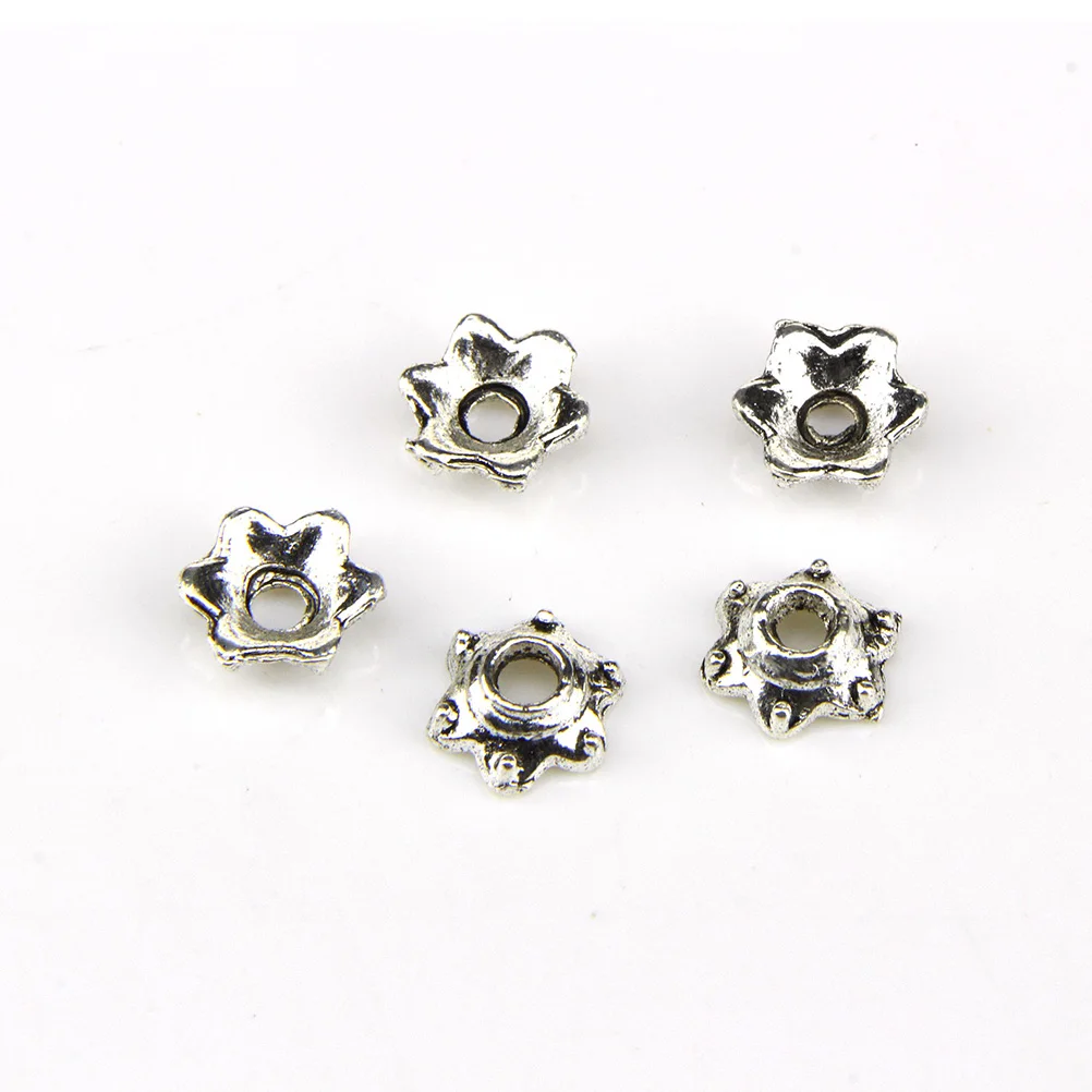 

Mixed Pendants Alloy Flower Charms Metal Spacer Beads Jewelry Accessories DIY Necklace Bracelet Earrings Craft Project Tibetan