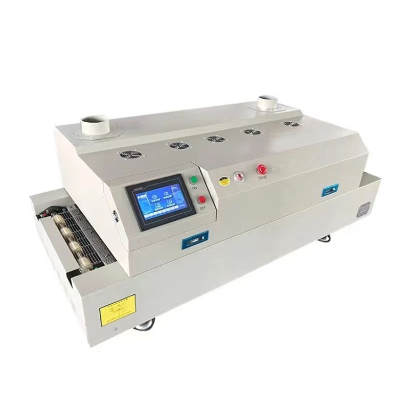Desktop reflow soldering machine, high temperature lead-free reflow furnace