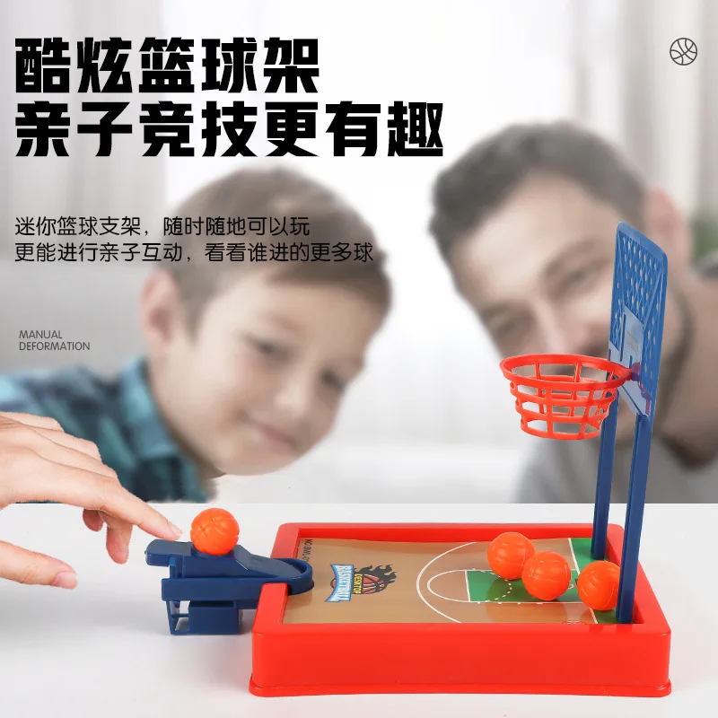 Hot Summer Desktop Board Game Basketball Finger Mini Shooting Machine Party Table Interactive Sport Games for Kids Adults