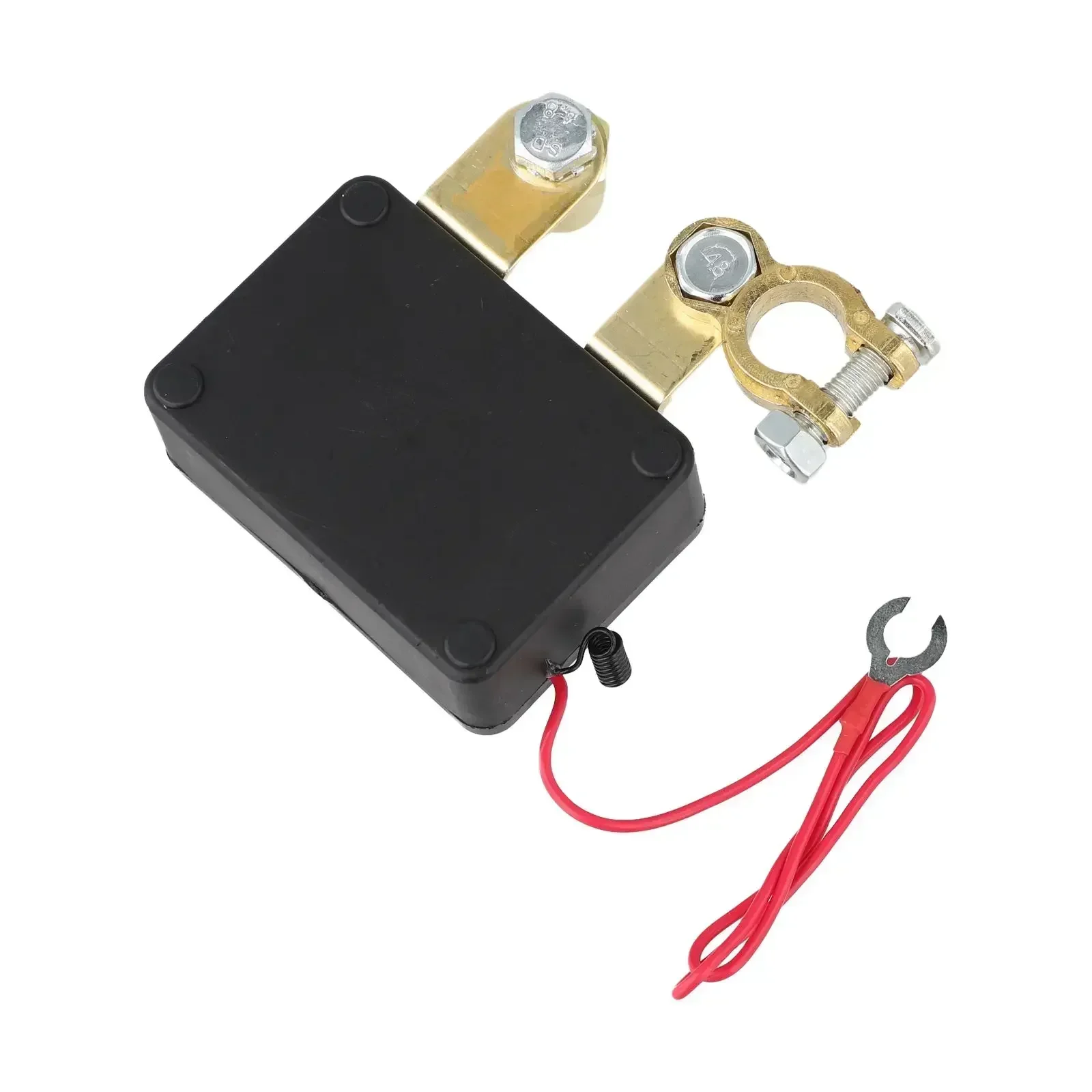 

12V Battery Switch Car Battery Disconnect Switch BLACK Remote Control Operation Simple Installation For Car Maintenance
