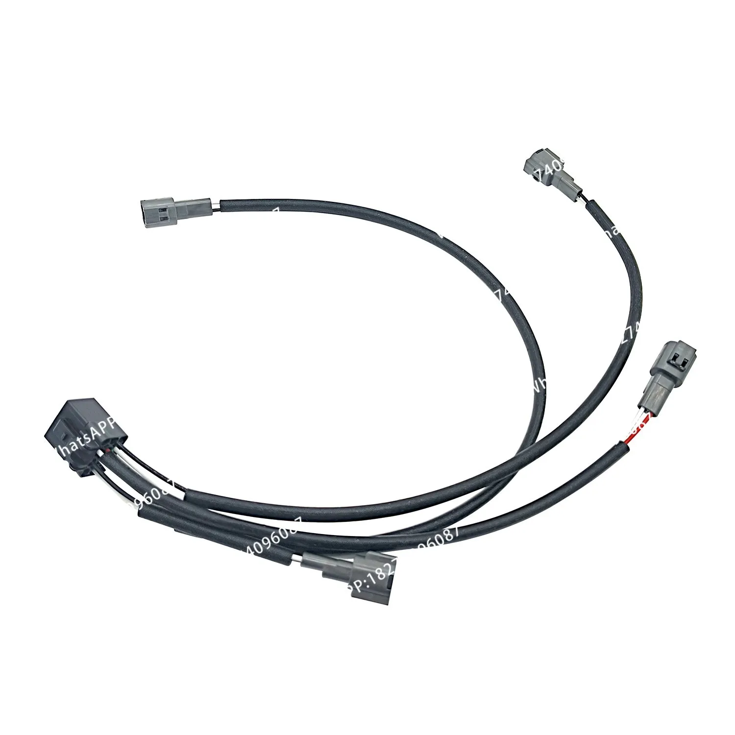Suitable for SK200-8, 250-8 Super 8, and  J05E Engine Fuel Injector Wire Harness and Injector