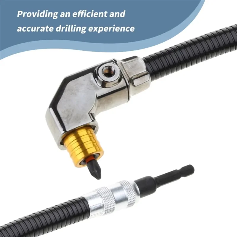

A33Z-90 Degree Electric Drill Corner Device 3 Jaw Chuck Turner Chuck Adapter Narrow Space Drilling Accessories