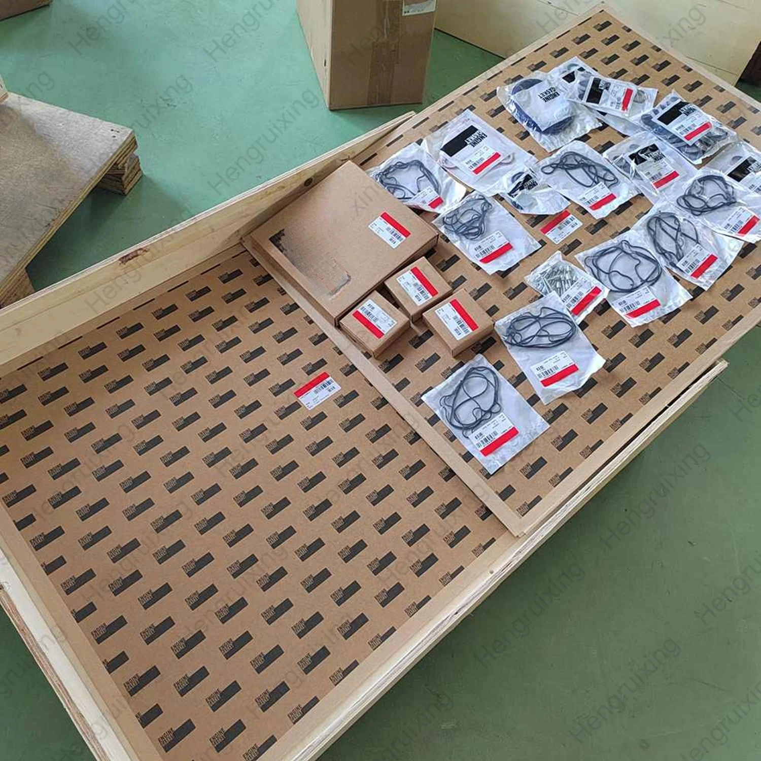 For All Accessories Shown in the Image - Diesel Machinery Engine Parts - Lower Block Gasket Set 4956003 Fit for Engine QSK60