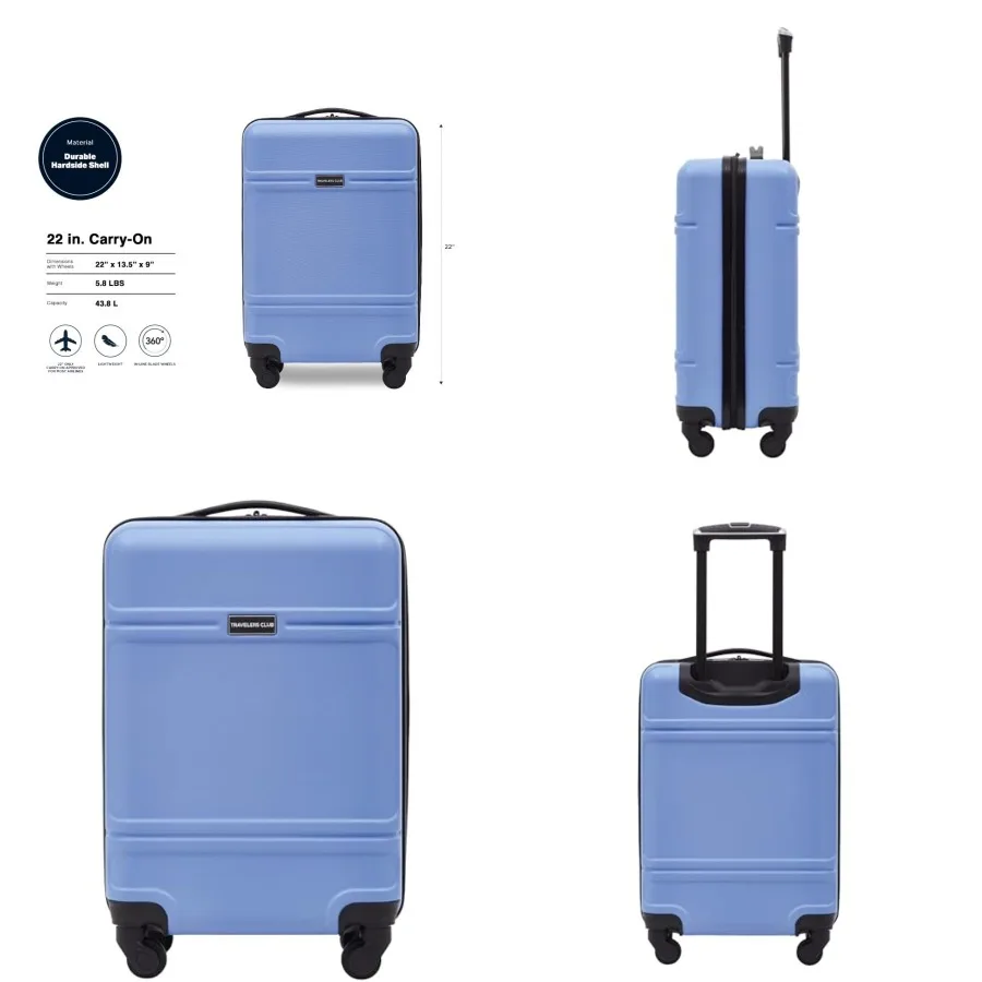 

Skyline 22" Carry-On Spinner Luggage