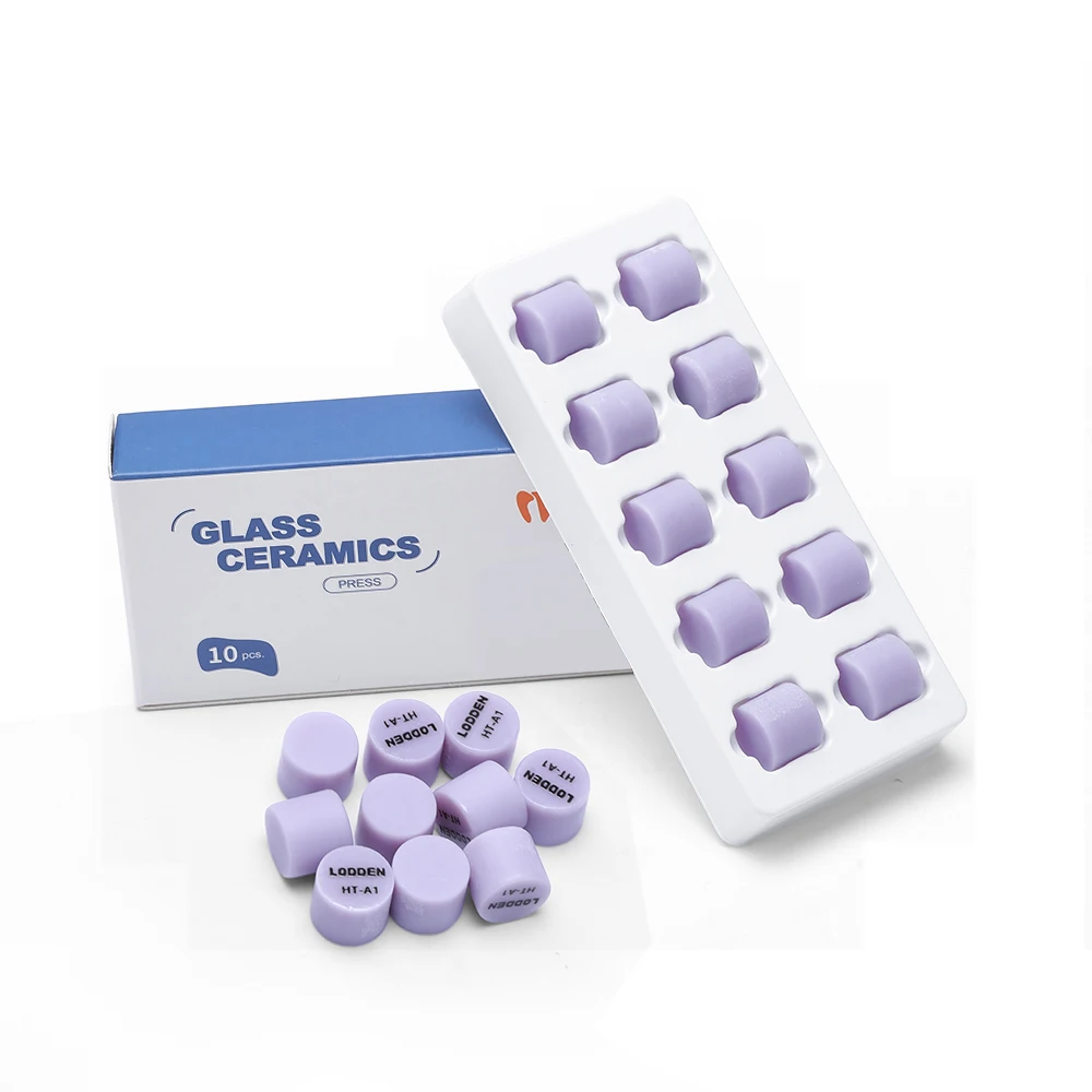 Dentallabor Lithium-Disilikat-Glaskeramik-Pressblöcke für ultradünne Veneers, Inlays, Onlays, Kronen, natürliche Ästhetik, robust – Detail 8