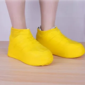 

Утолщенные латексные водонепроницаемые бахилы для обуви, портативные дождевые сапоги для мужчин и женщин для путешествий на открытом воздухе в дождливую погоду