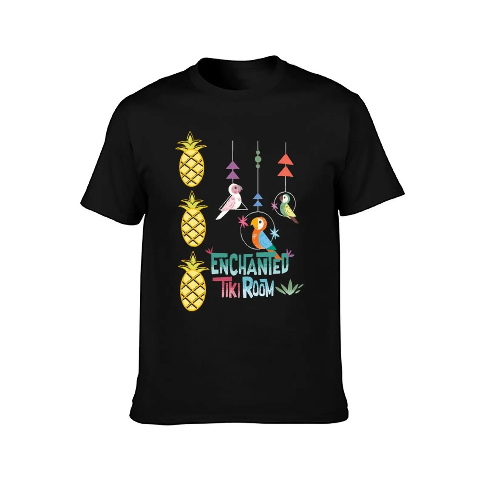 Enchanted Tiki Room T-Shirt Breathable Workout Short Sleeve Top T-Shirt