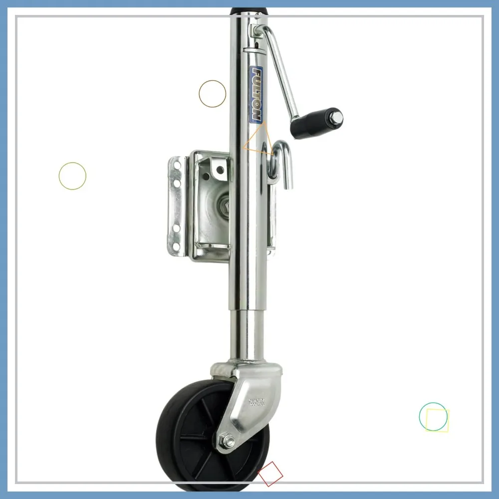 

Домкрат для прицепа с боковым креплением, грузоподъемность 1200 фунтов, конструкция с болтовым креплением, 10-дюймовое путешествие для простой установки