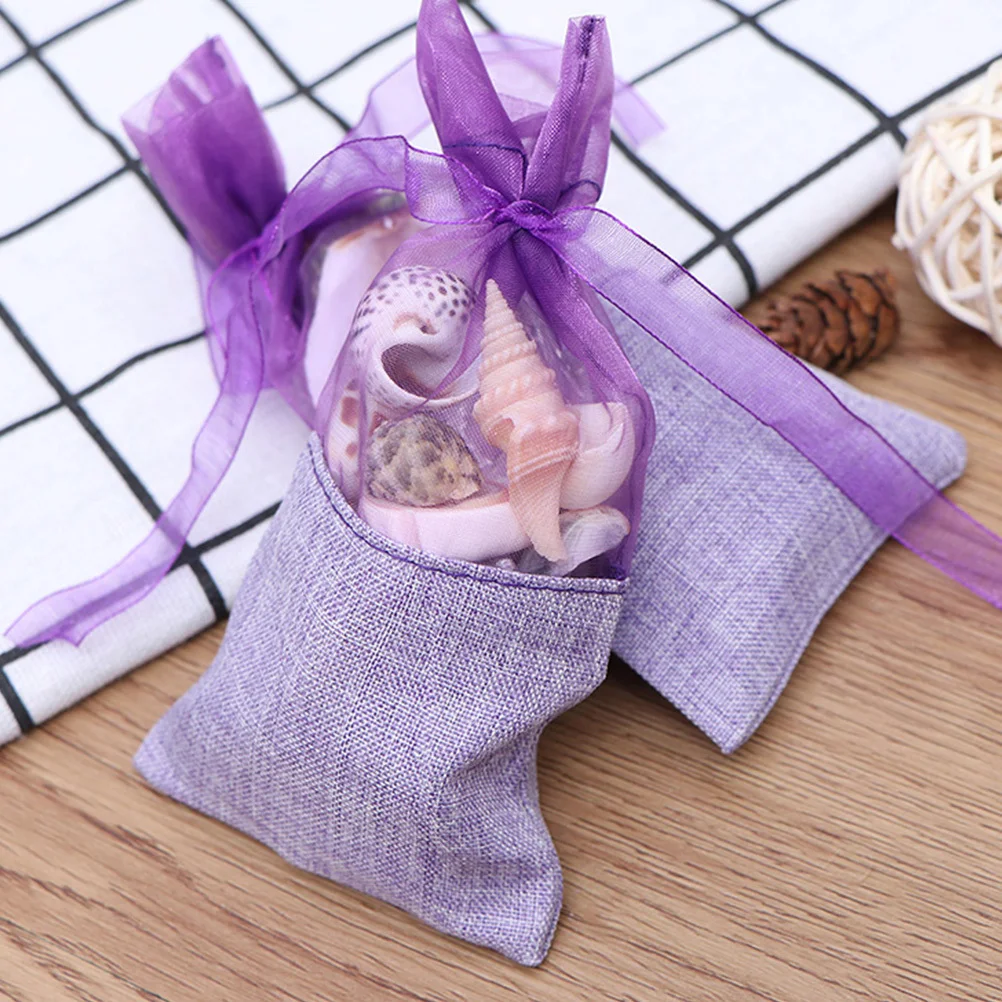 

12Pcs Drawstring Organza Sachet Bags Small Gauze Mesh Pouches for Lavender Spice Jewelry Storage Fragrance Bags