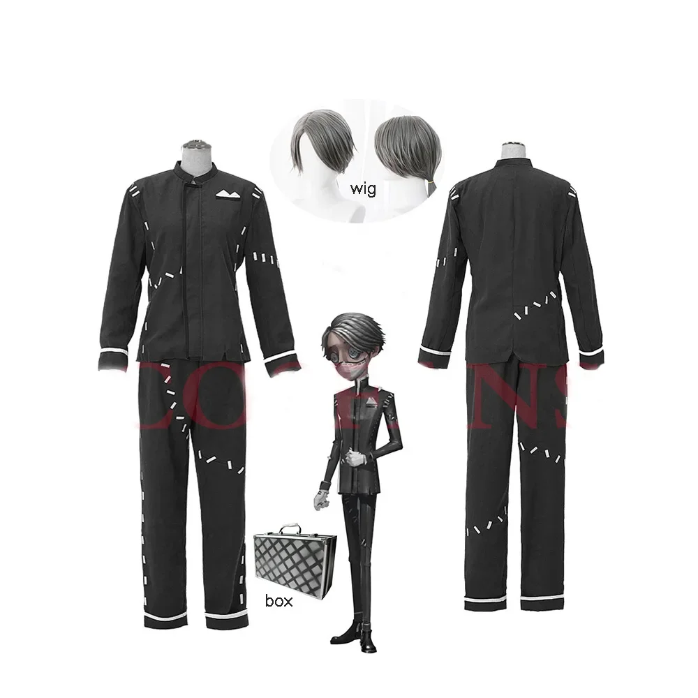 

Game Identity V Cosplay Costumes Embalmer Aesop Carl Cosplay Costume Uniform Halloween Party For Women Men And Wig Box