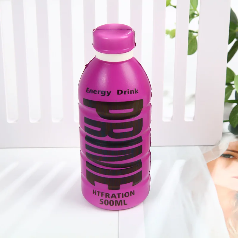 Emotion Stress Beverage Bottle Squishy for Adults Kids, Squeeze Sensory Fidget Toys, Stress Relief Toys for Party Favors Gift